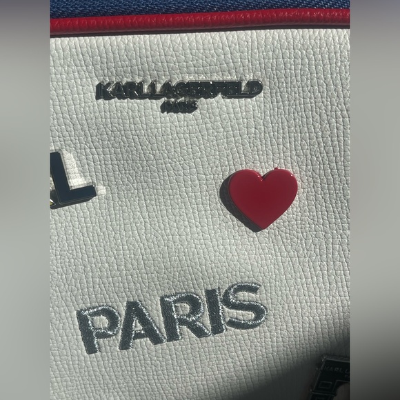 Retail:$228 KARL LAGERFELD structured camera-style crossbody bag - Picture 7 of 12